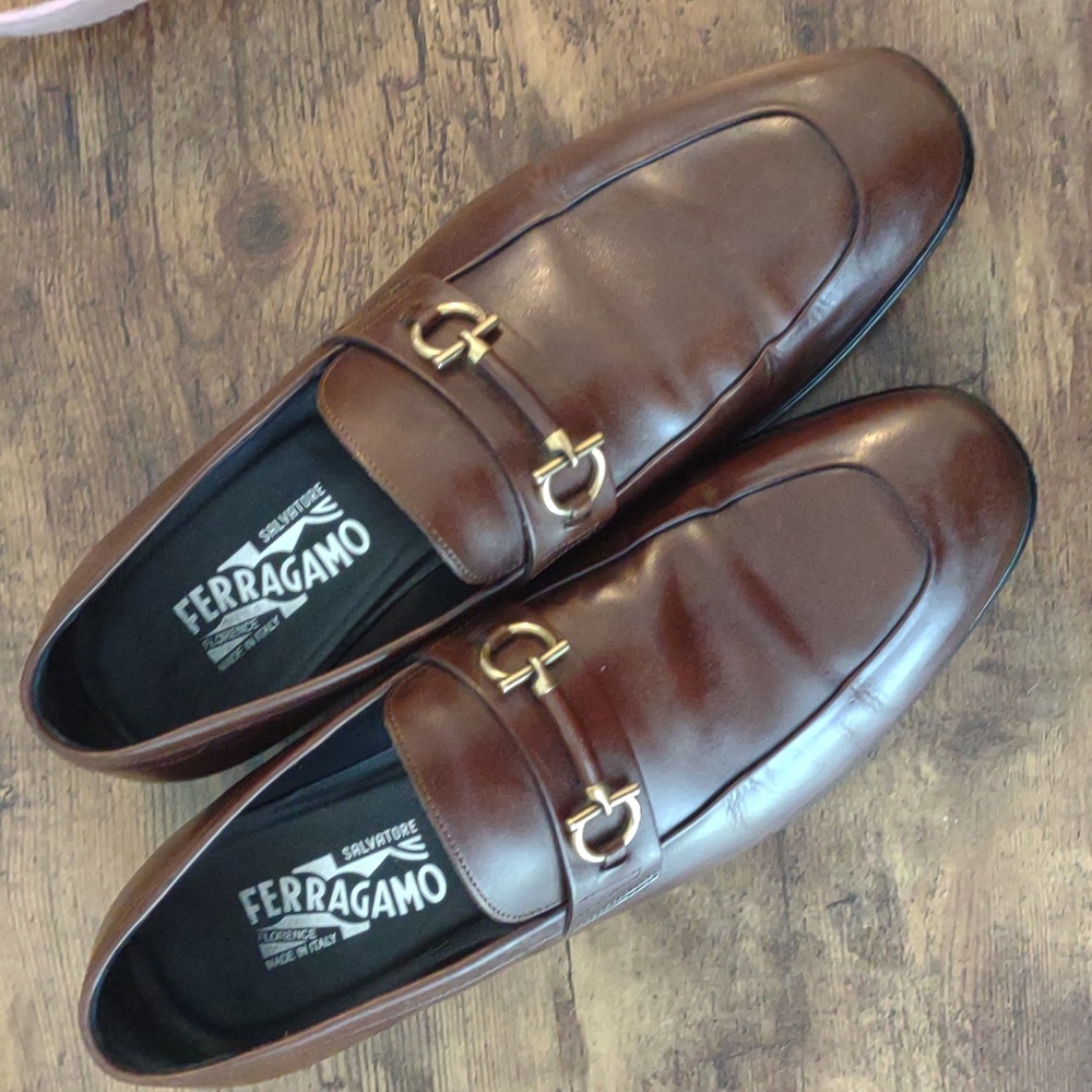 Salvatore Ferragamo Bit Loafer Sz. 9.5